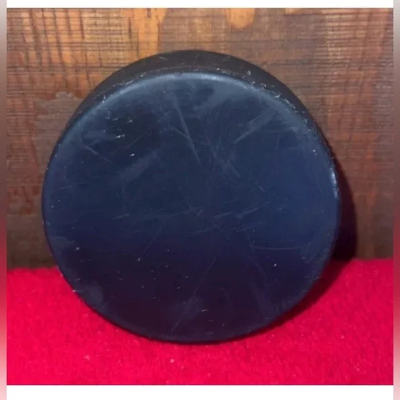 Signed Keith Acton Vegum NHL Black Hockey Puck Collectible - Picture 2 of 9